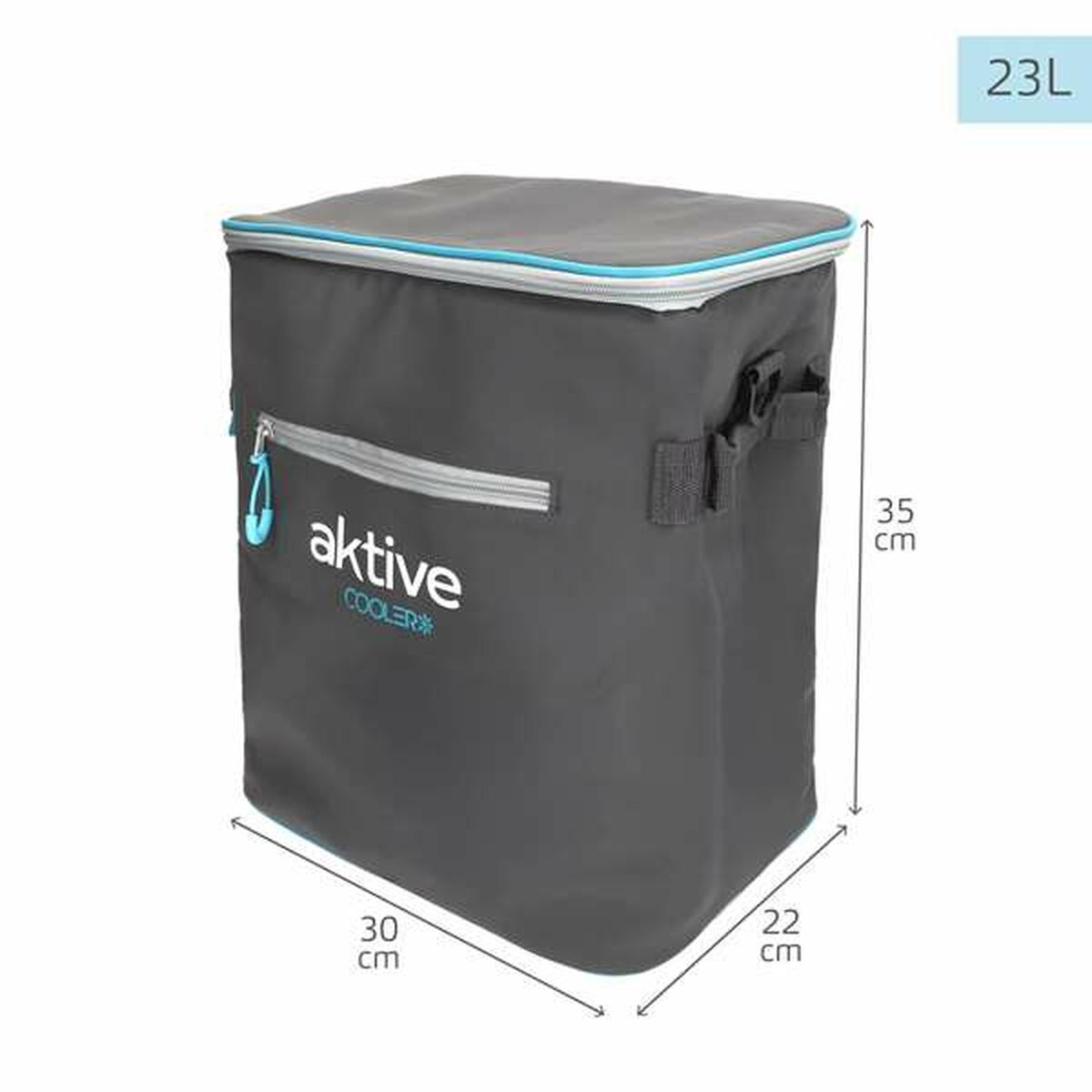 Bärbar kyl Aktive 23 L 30 x 22 x 35 cm - 4