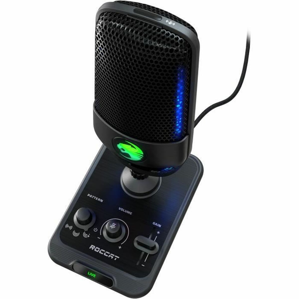 Skrivbordsmikrofon Roccat ROC-14-912 Svart - 5