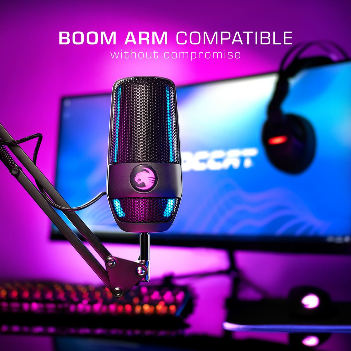 Skrivbordsmikrofon Roccat ROC-14-912 Svart - 2
