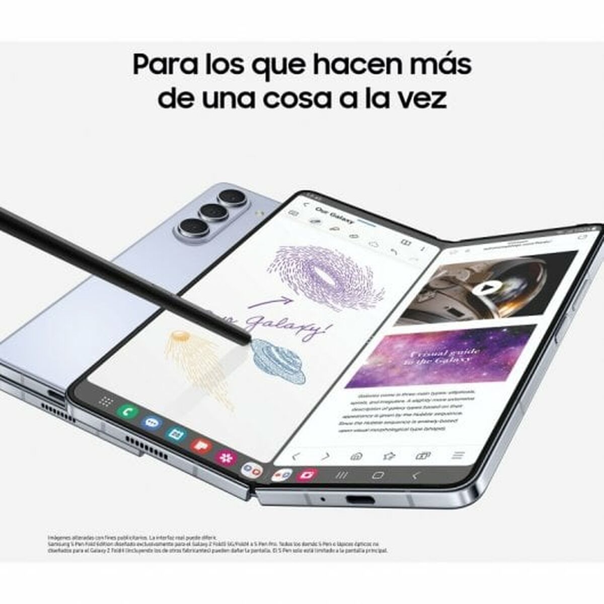 Smartphone Samsung Galaxy Z Fold5 Svart 256 GB Octa Core 12 GB RAM 7,6" - 6