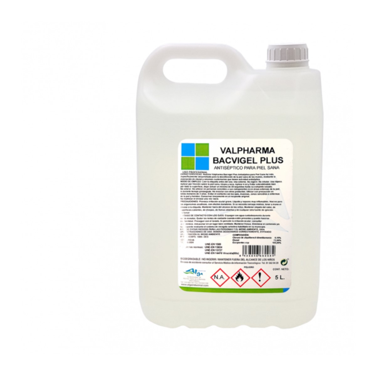 Hydroalkoholisk gel PLUS