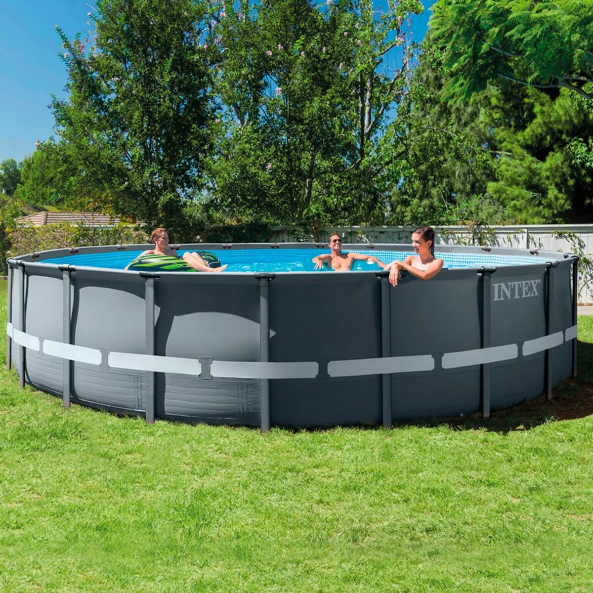 flyttbar pool Intex 26334 610 x 122 x 610 cm - 6