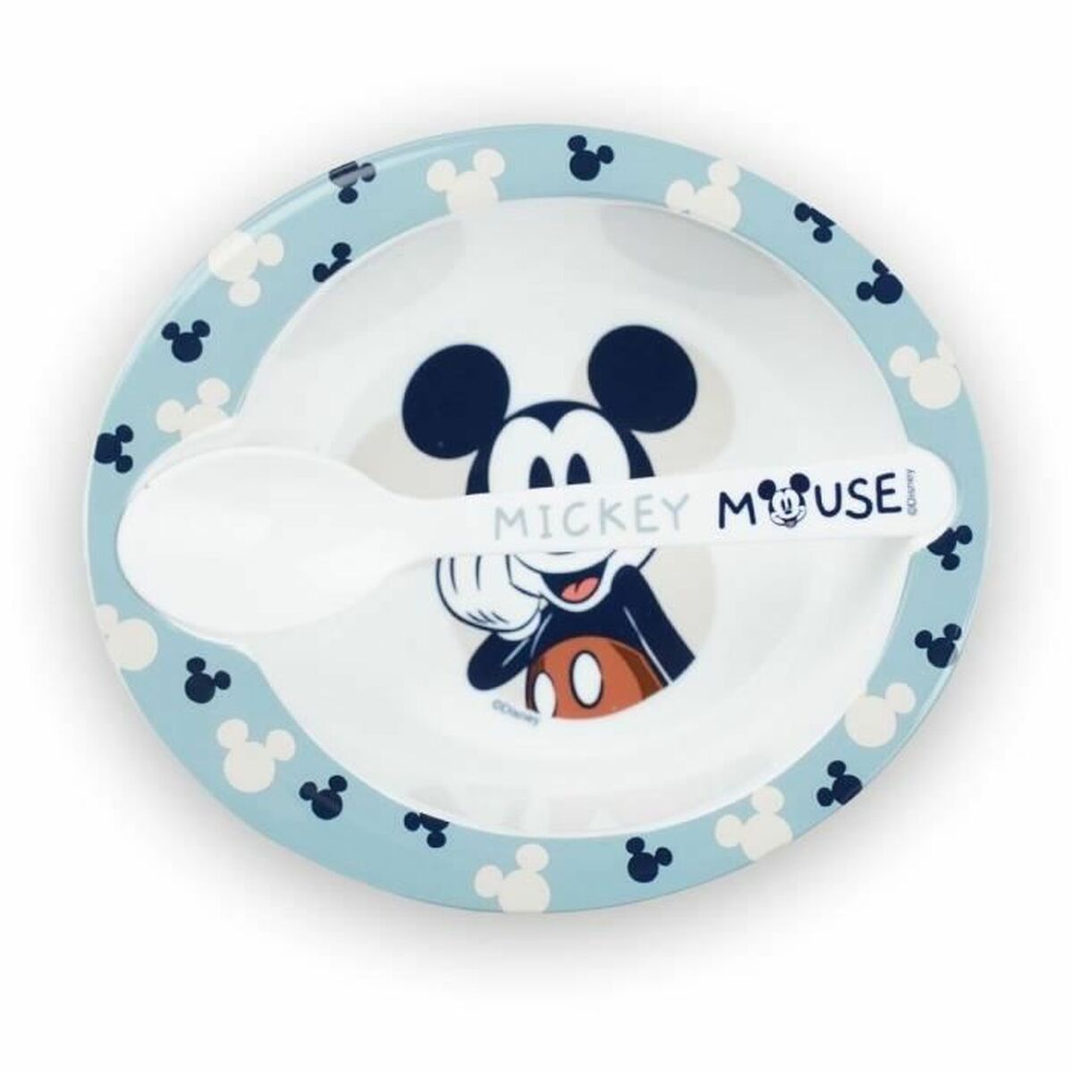 Servissats ThermoBaby MICROWAVE MEAL SET BOWL + MICKEY SPOON - 2