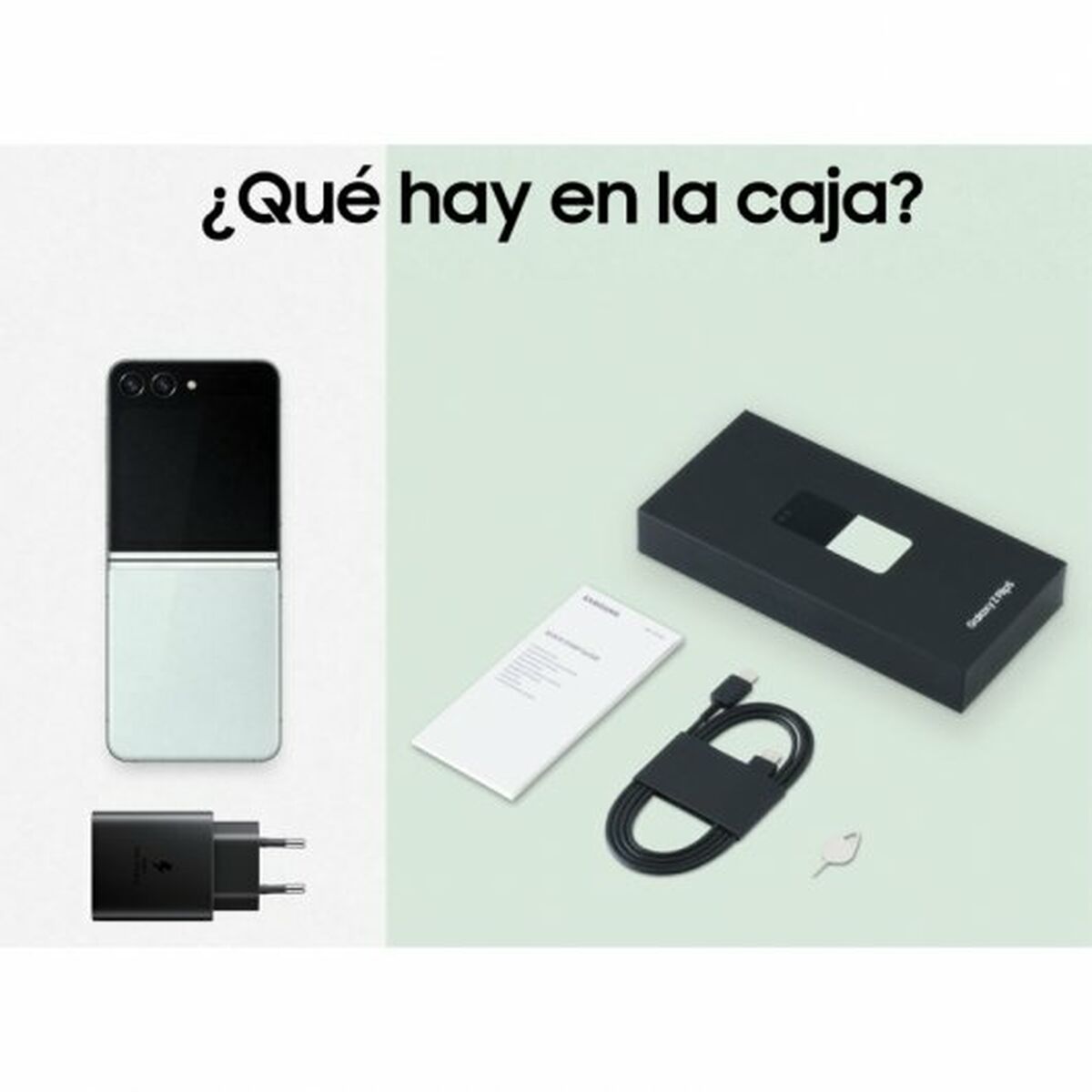 Smartphone Samsung Galaxy Z Flip5 Grön 512 GB Octa Core 8 GB RAM - 2