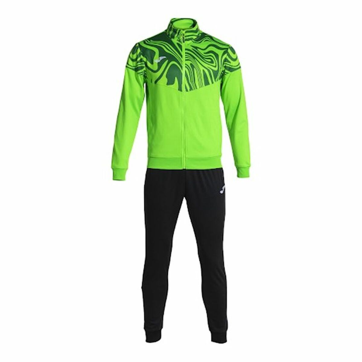 Träningsoverall, Barn Joma Sport Lion II Svart Grön 2 Delar