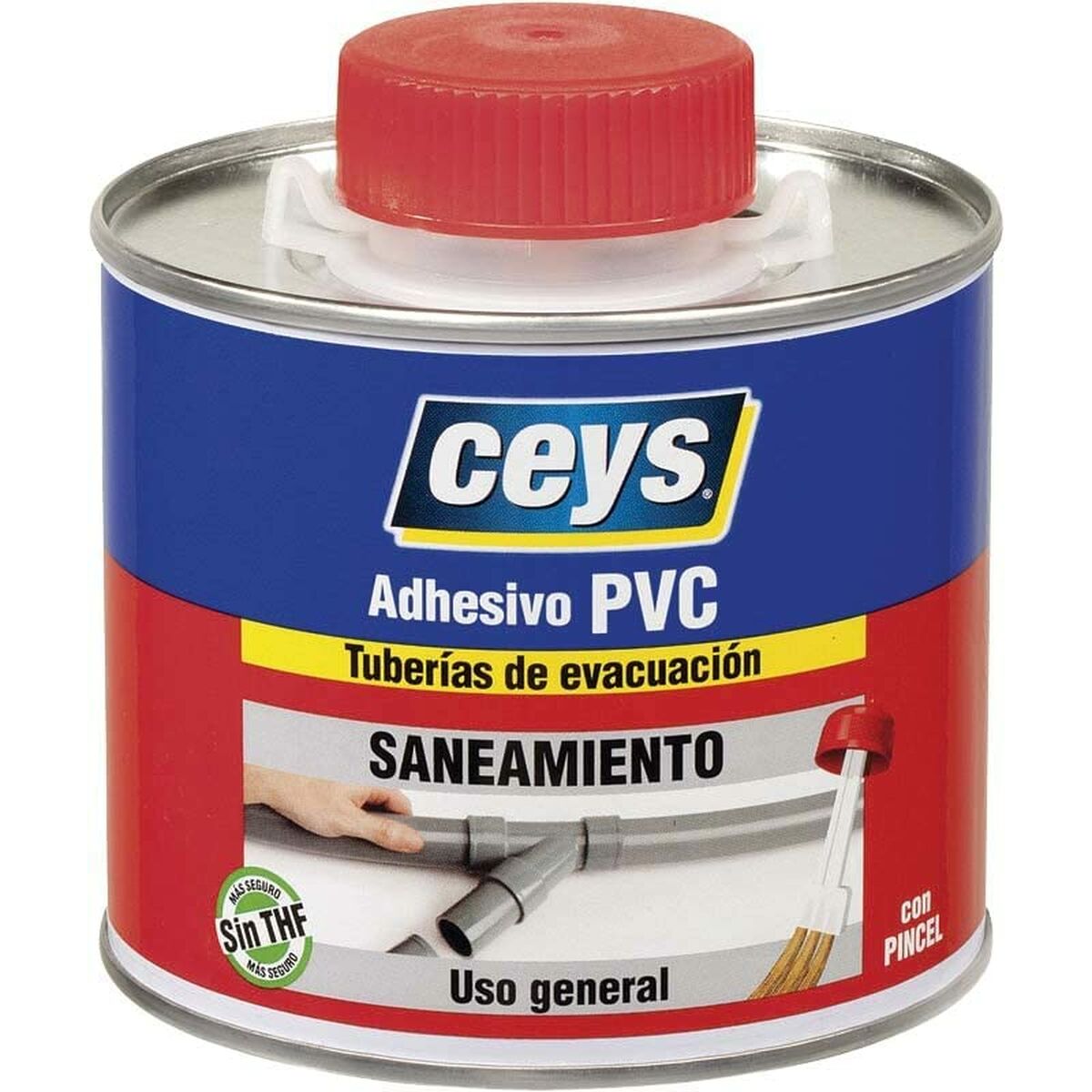 PVC-rörlim Ceys 500 ml PVC