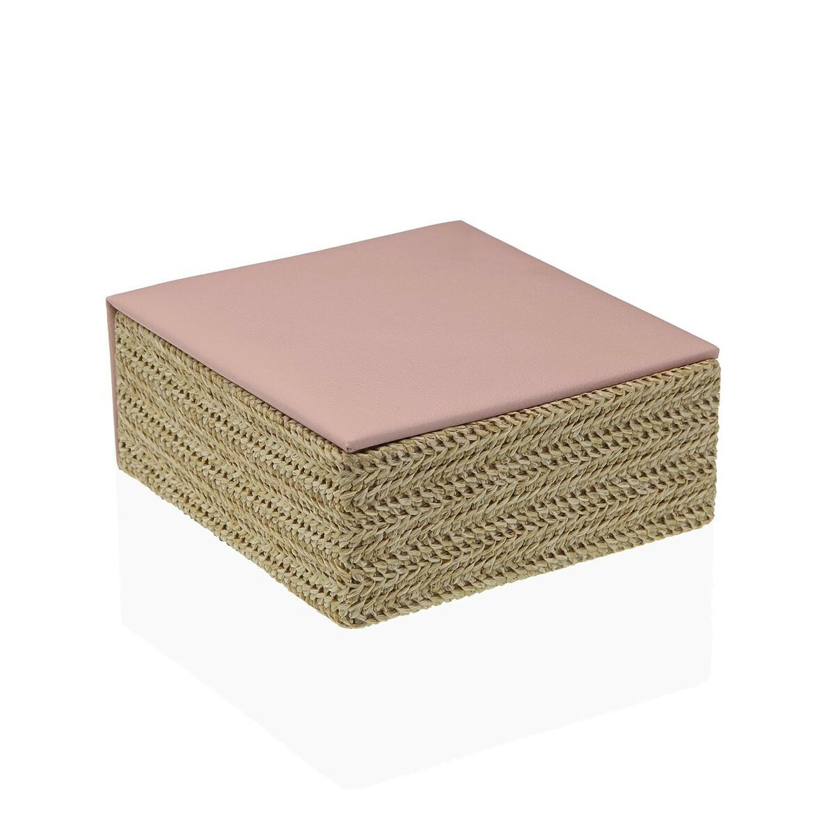 Smyckeskrin Versa Rosa Trä 15,5 x 6,8 x 15,5 cm - 2