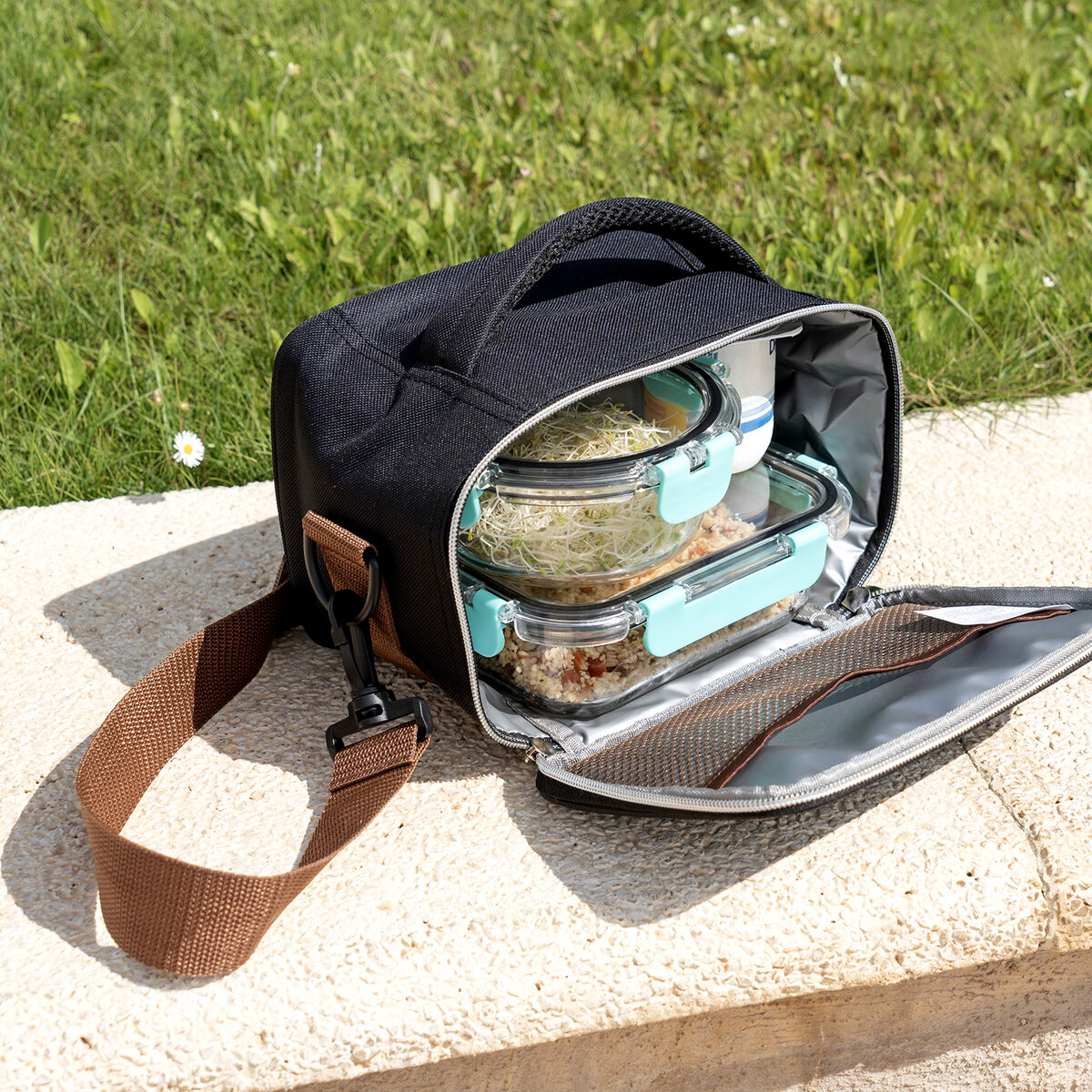 Kylväska Quid Dynamic Lunchlåda Svart 21 x 14 x 14 cm - 4