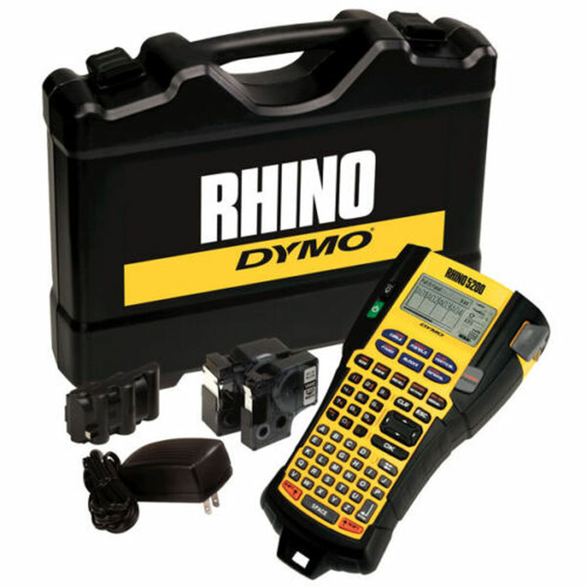 Elektrisk Etikettskrivare Bärbar Dymo Rhino 5200 Portfölj (3 antal) - 2