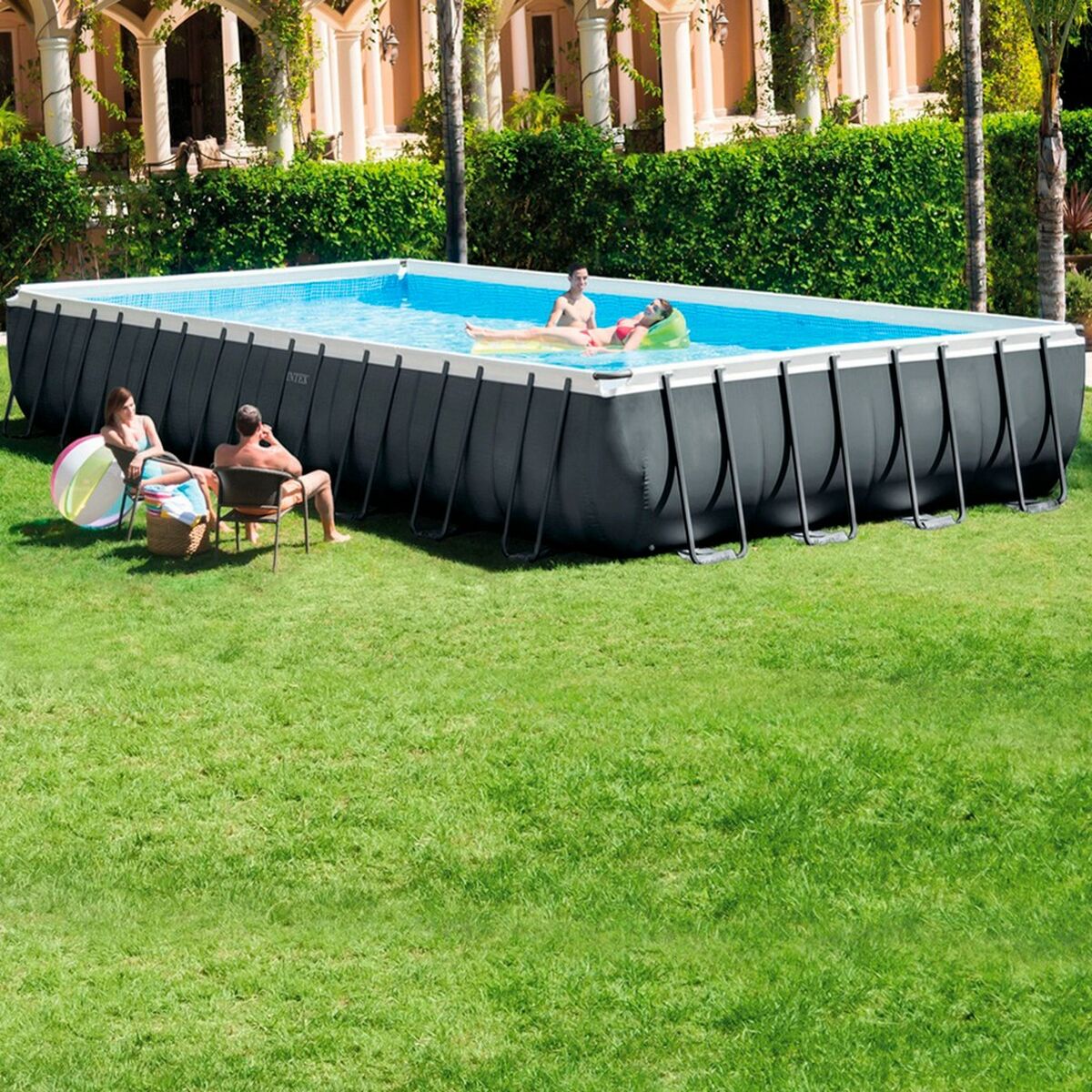 flyttbar pool Intex 26374 975 x 132 x 488 cm - 14