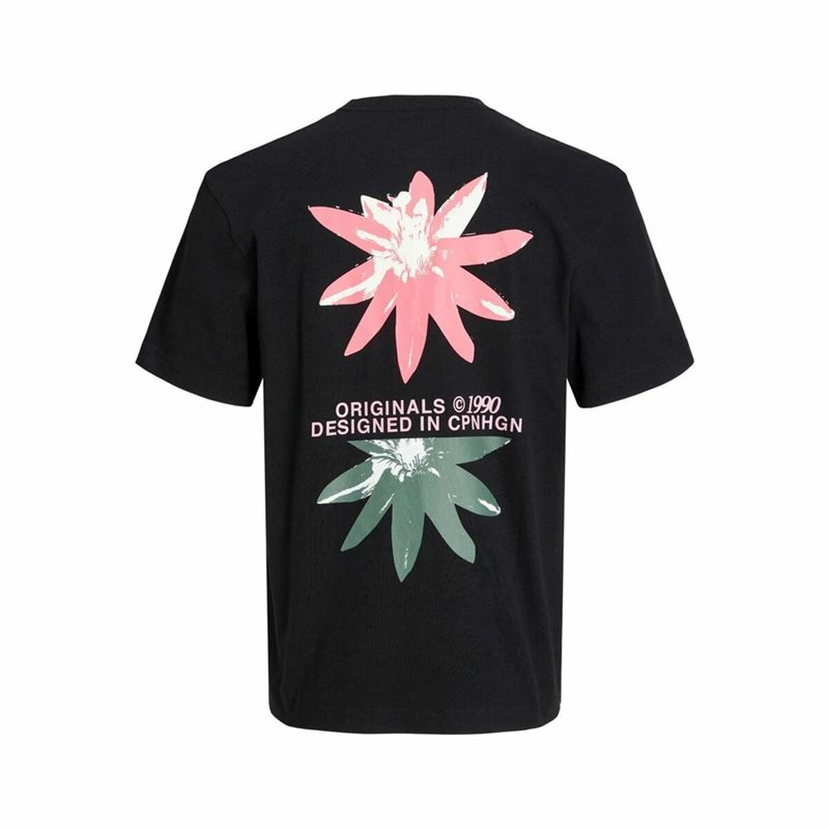 T-shirt Jack & Jones tampa Back  Svart - 2