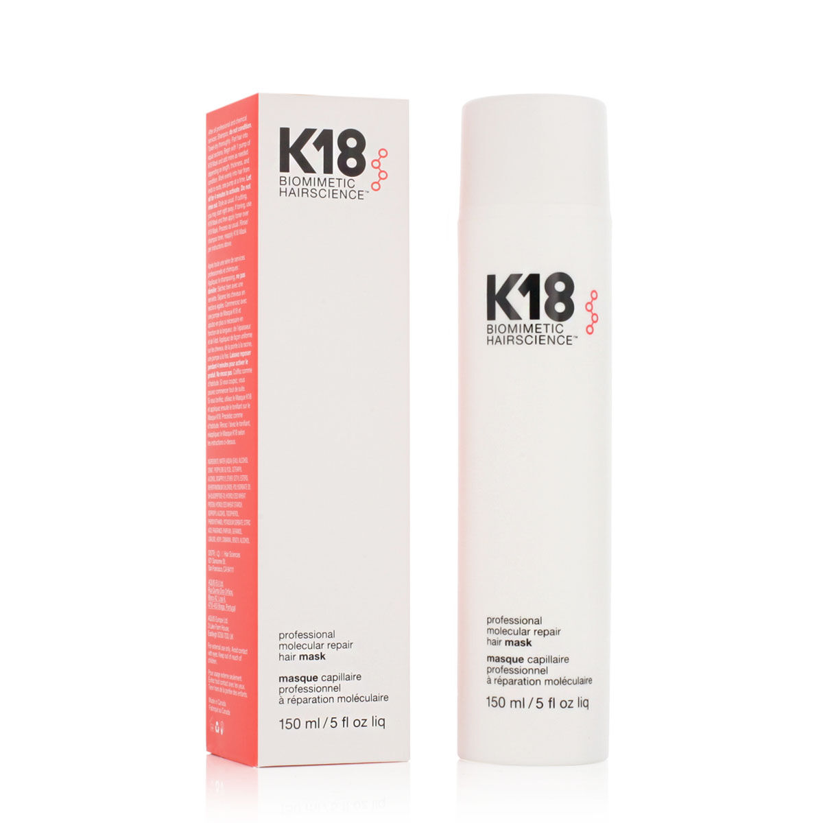 Stärkande hårinpackning K18 Biomimetic Hairscience 150 ml
