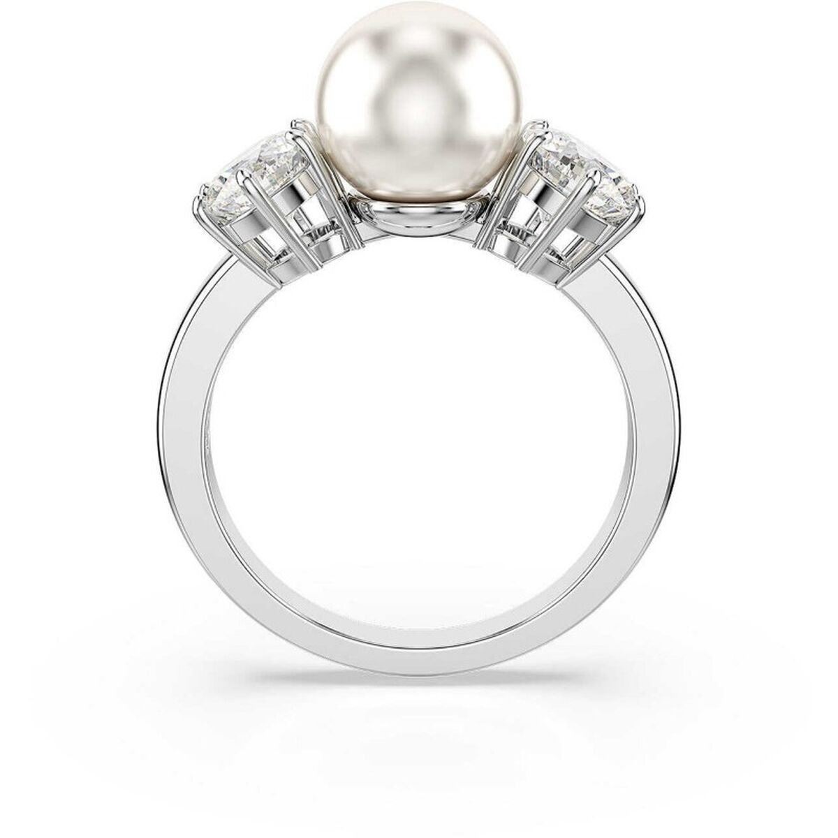 Damring Swarovski 5689628 Silvrig 18