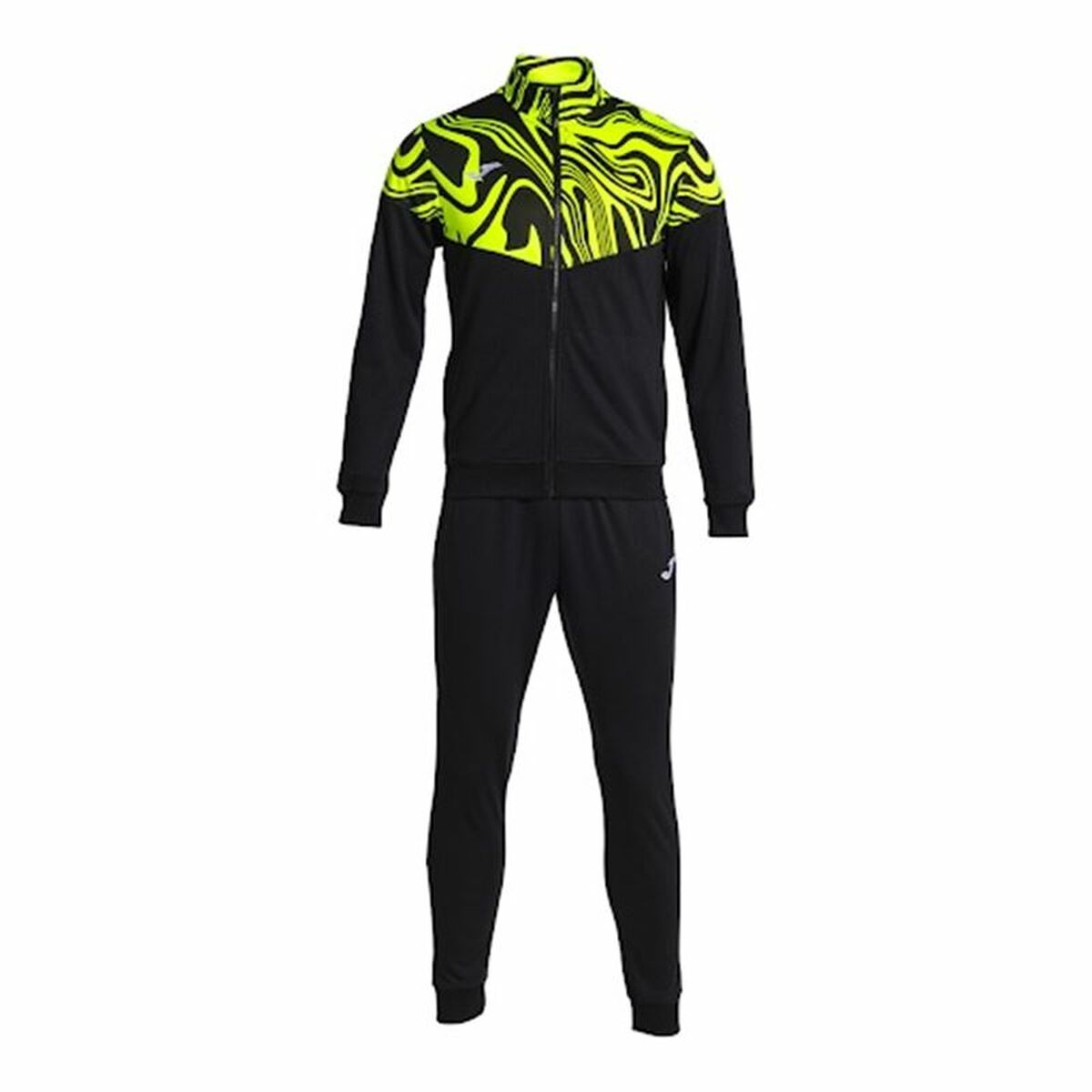 Träningsoverall, Barn Joma Sport Lion II Gul Svart 2 Delar