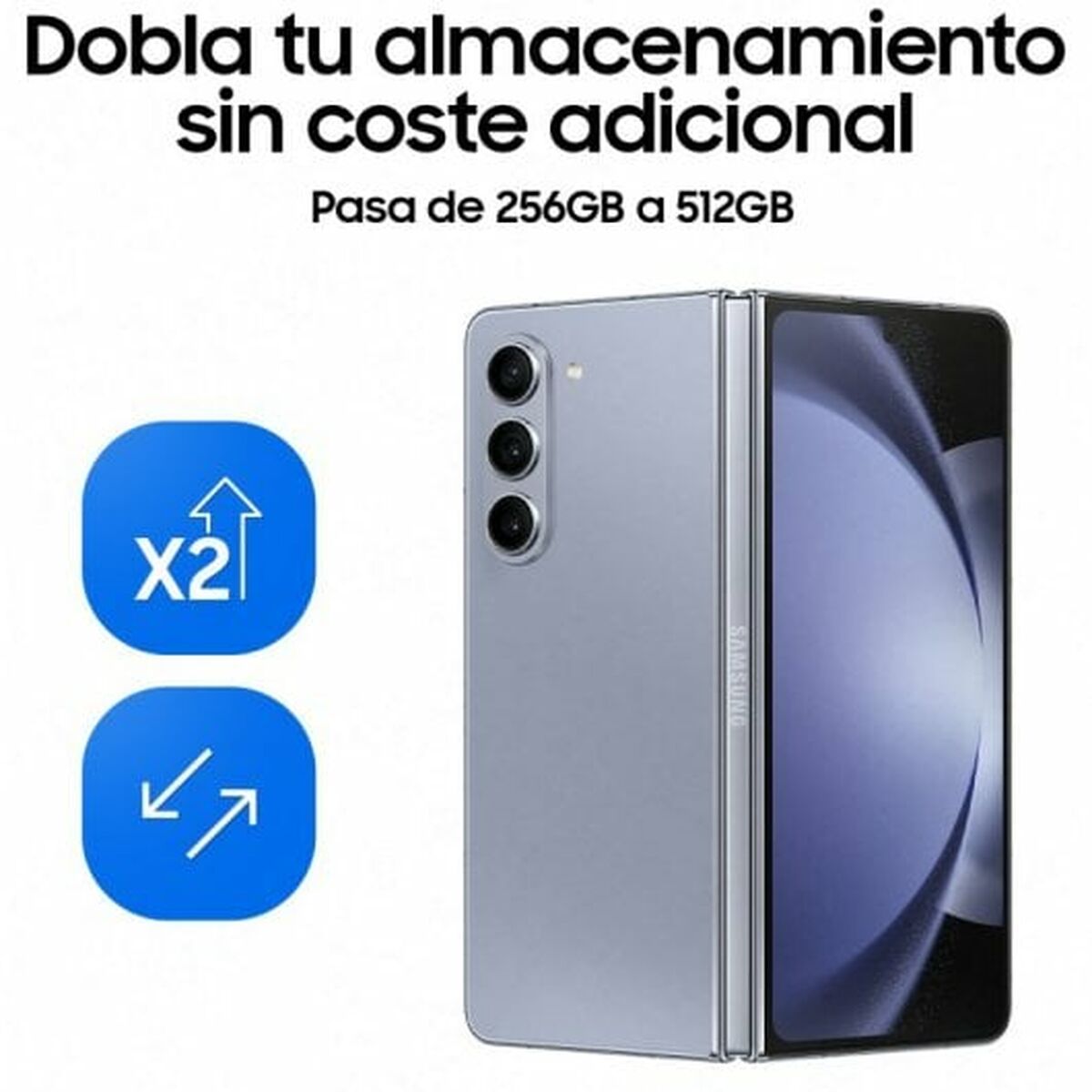Smartphone Samsung Galaxy Z Fold5 Kräm 512 GB Octa Core 12 GB RAM 7,6" - 9