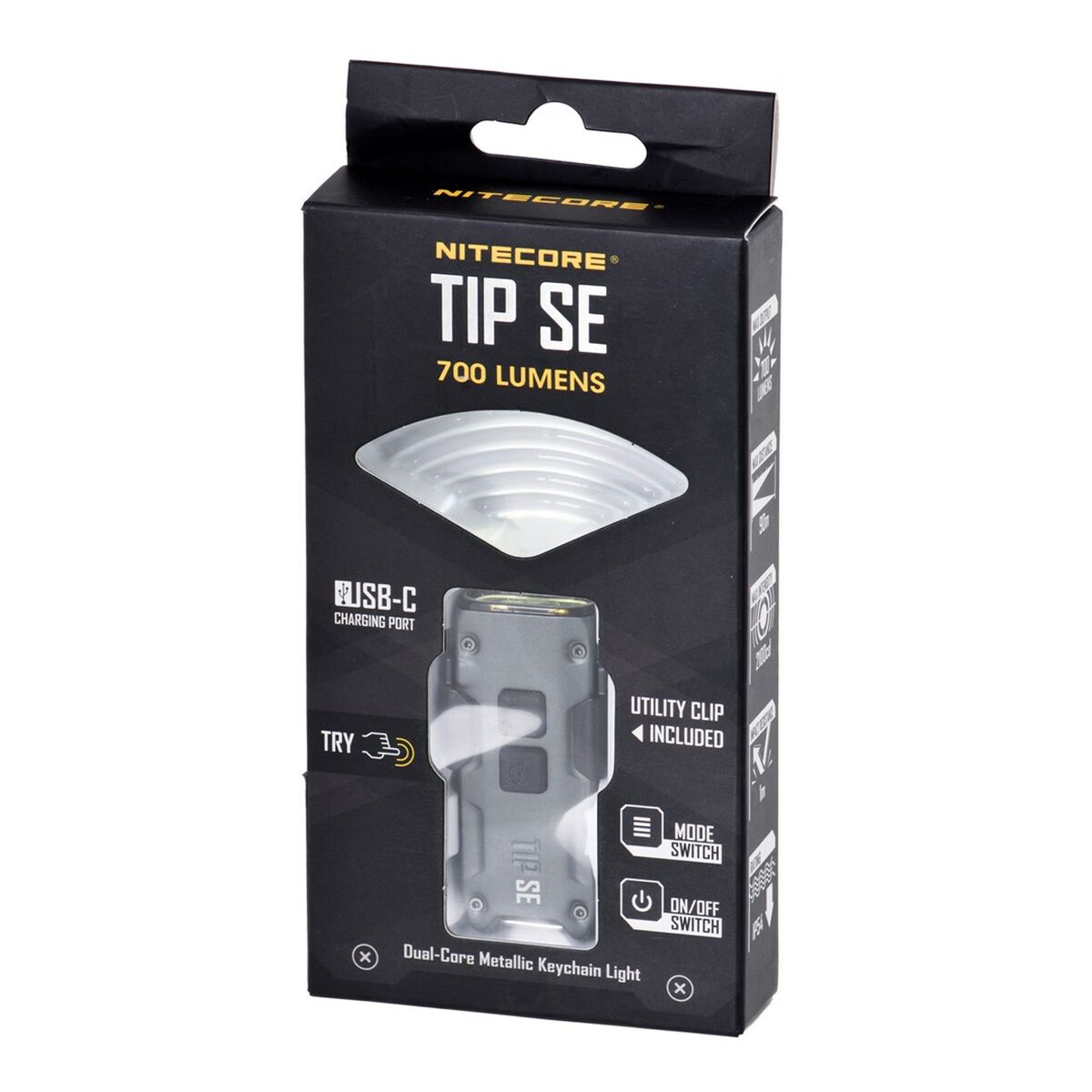 Ficklampa LED Nitecore NT-TIP-SE-G 1 Delar 700 lm - 3
