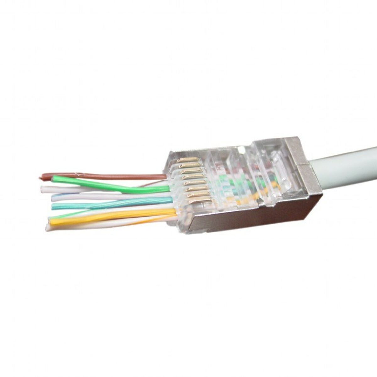 Koppling RJ45 GEMBIRD LC-PTF-01/100 10 antal - 2
