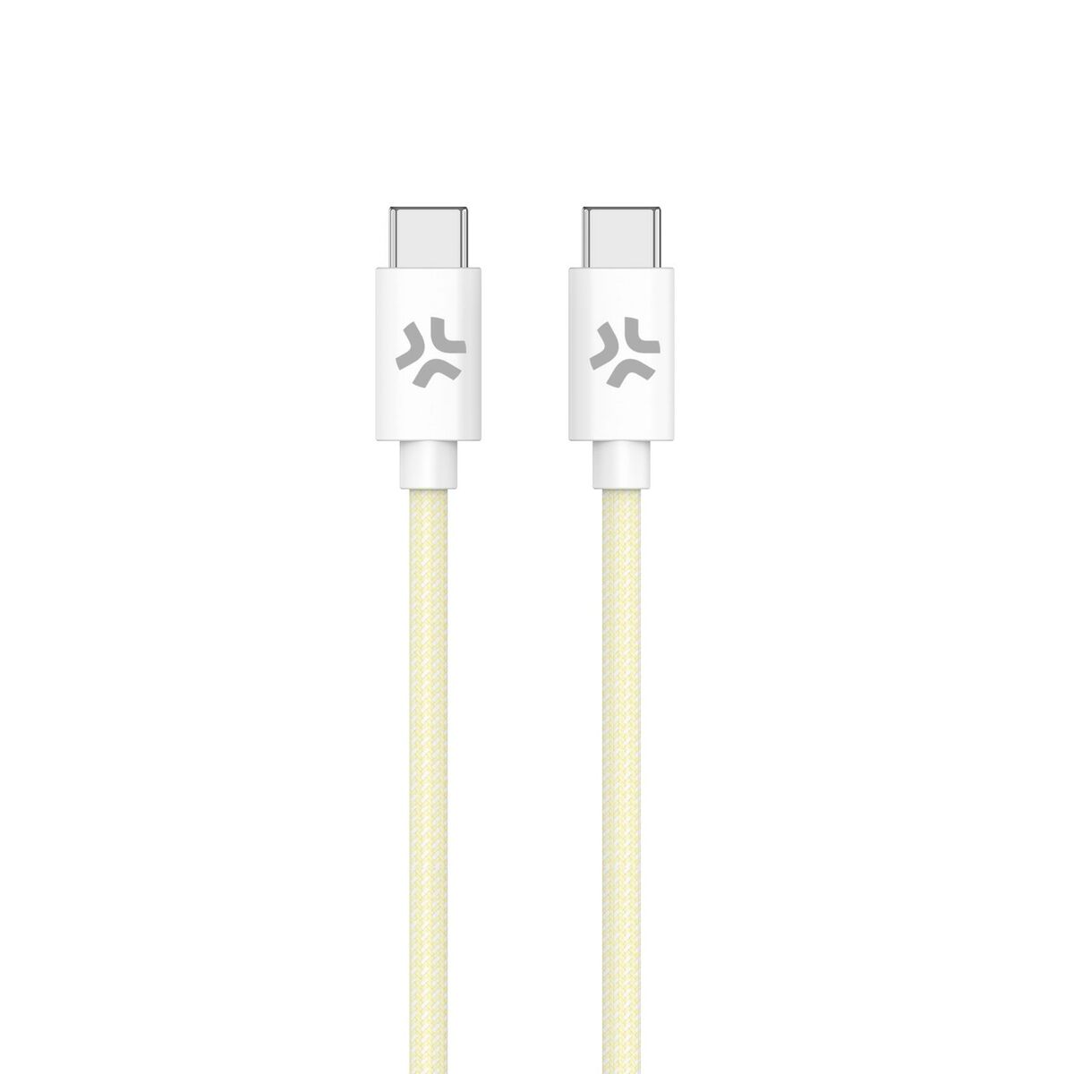 USB-C-kabel Celly USBCUSBCCOTTYL Gul 1,5 m