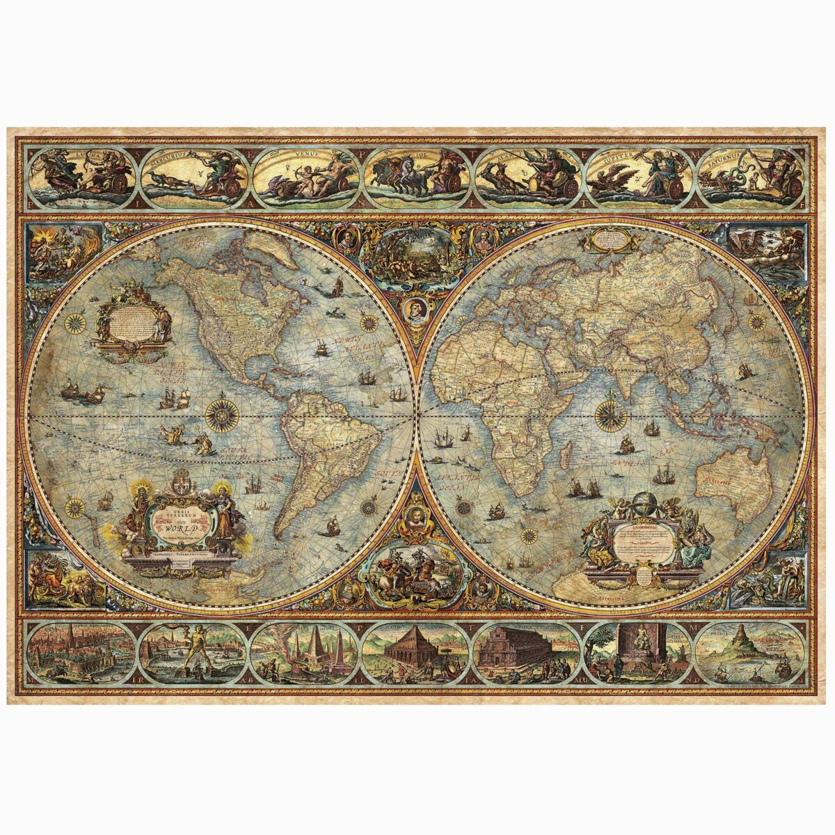 Pussel Educa Orbis Terrarum 1000 Delar - 3