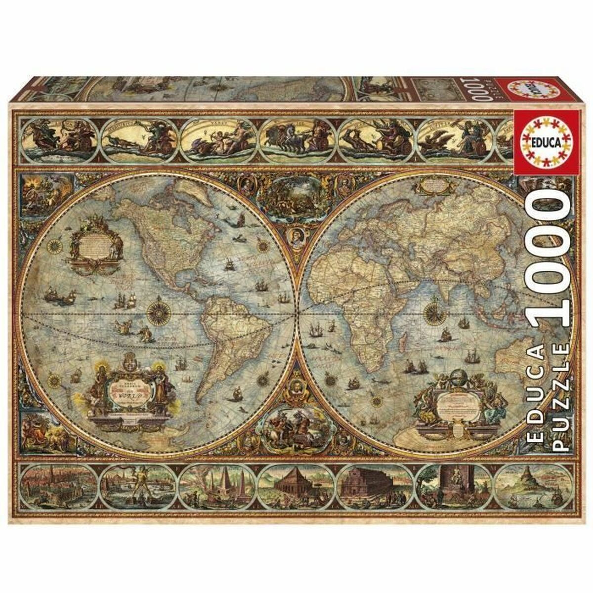 Pussel Educa Orbis Terrarum 1000 Delar