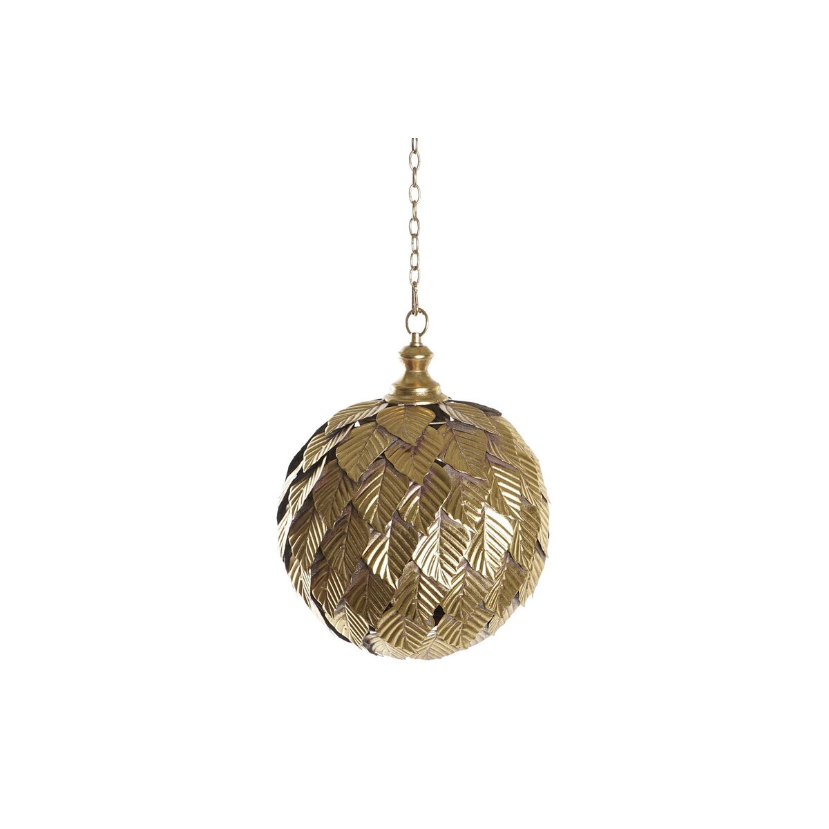 Taklampa DKD Home Decor Gyllene (30 x 30 x 39 cm) - 11