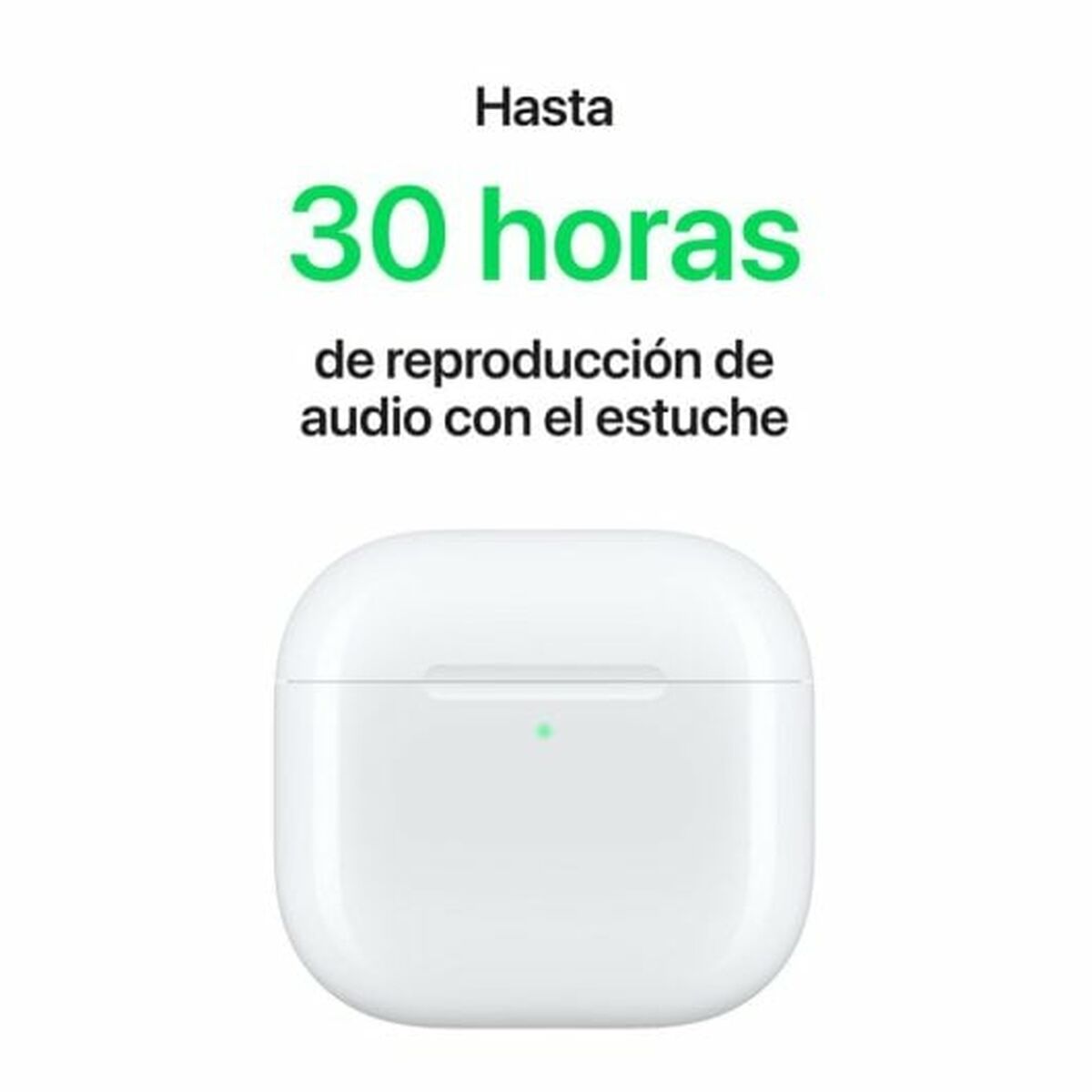 Hörlurar med Mikrofon Apple AirPods 4 Vit - 6