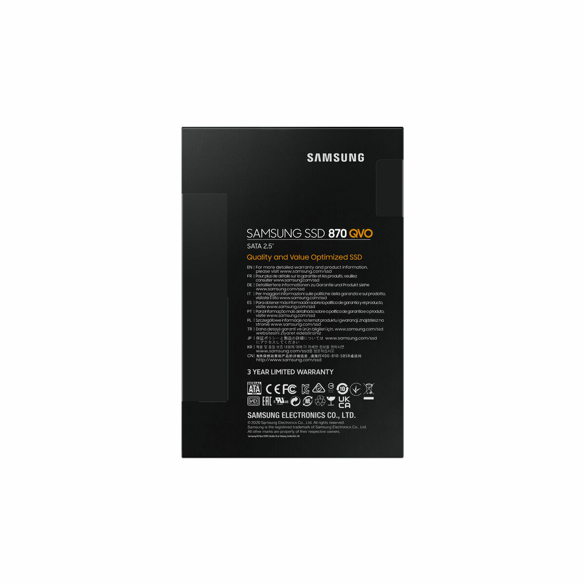 Hårddisk Samsung MZ-77Q1T0 1 TB SSD - 7