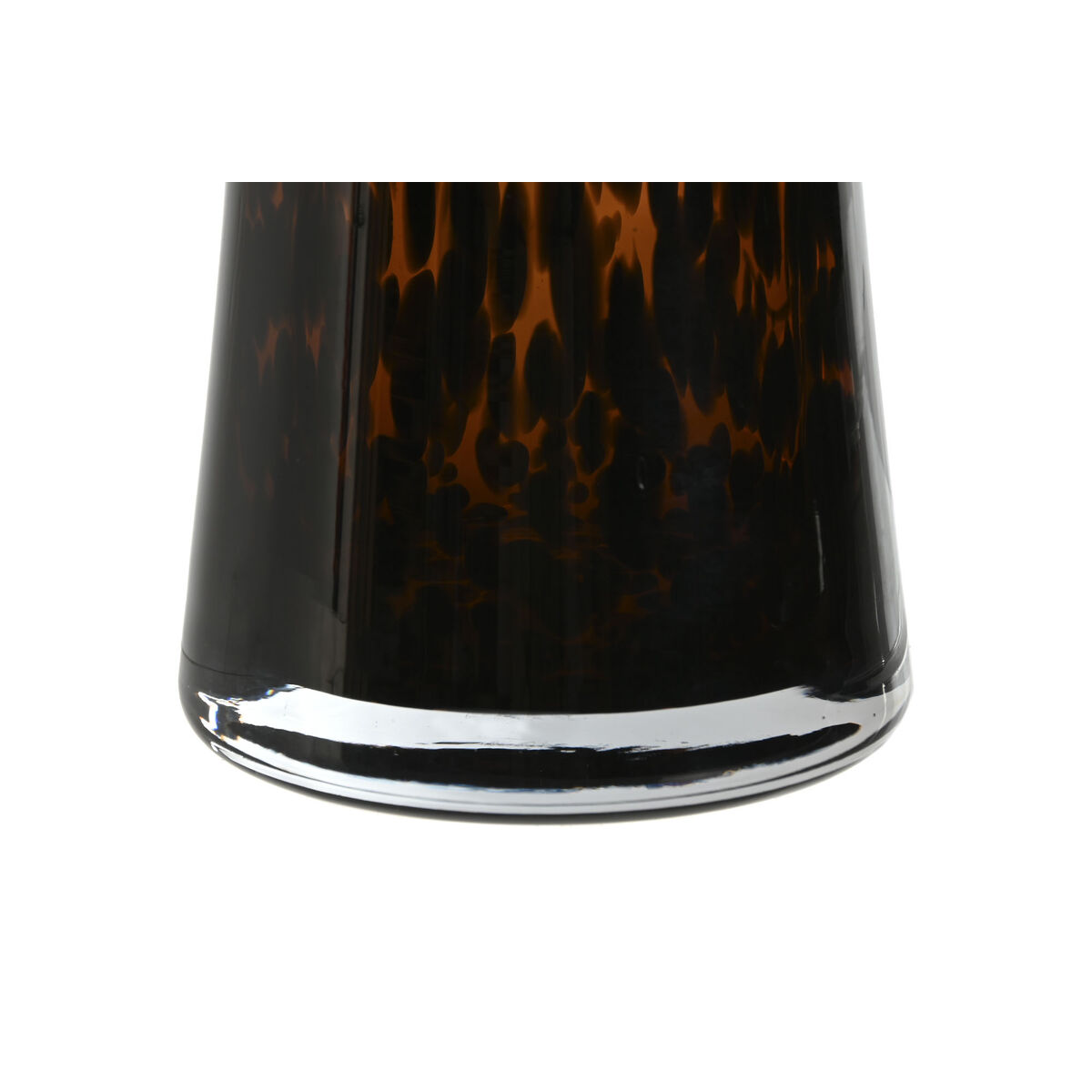 Vas Home ESPRIT Brun Svart Glas Modern 16,5 x 16,5 x 29 cm - 4