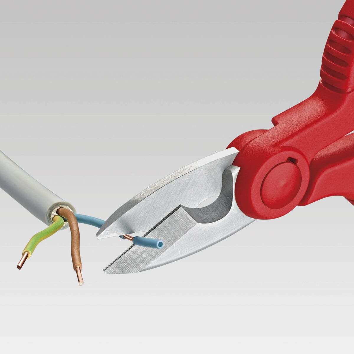 Elektrikersax Knipex 9505155sb 130 x 32 x 155 mm Glasfiber Rostfritt stål - 6