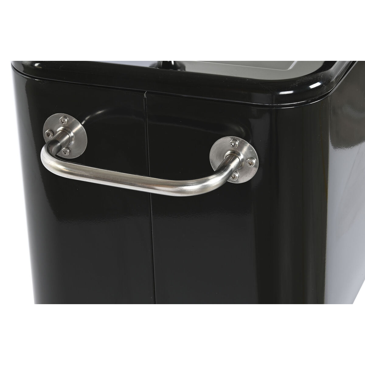 Bärbar kyl DKD Home Decor 74 x 43 x 83 cm Svart Stål Aluminium polypropen 56 L - 6