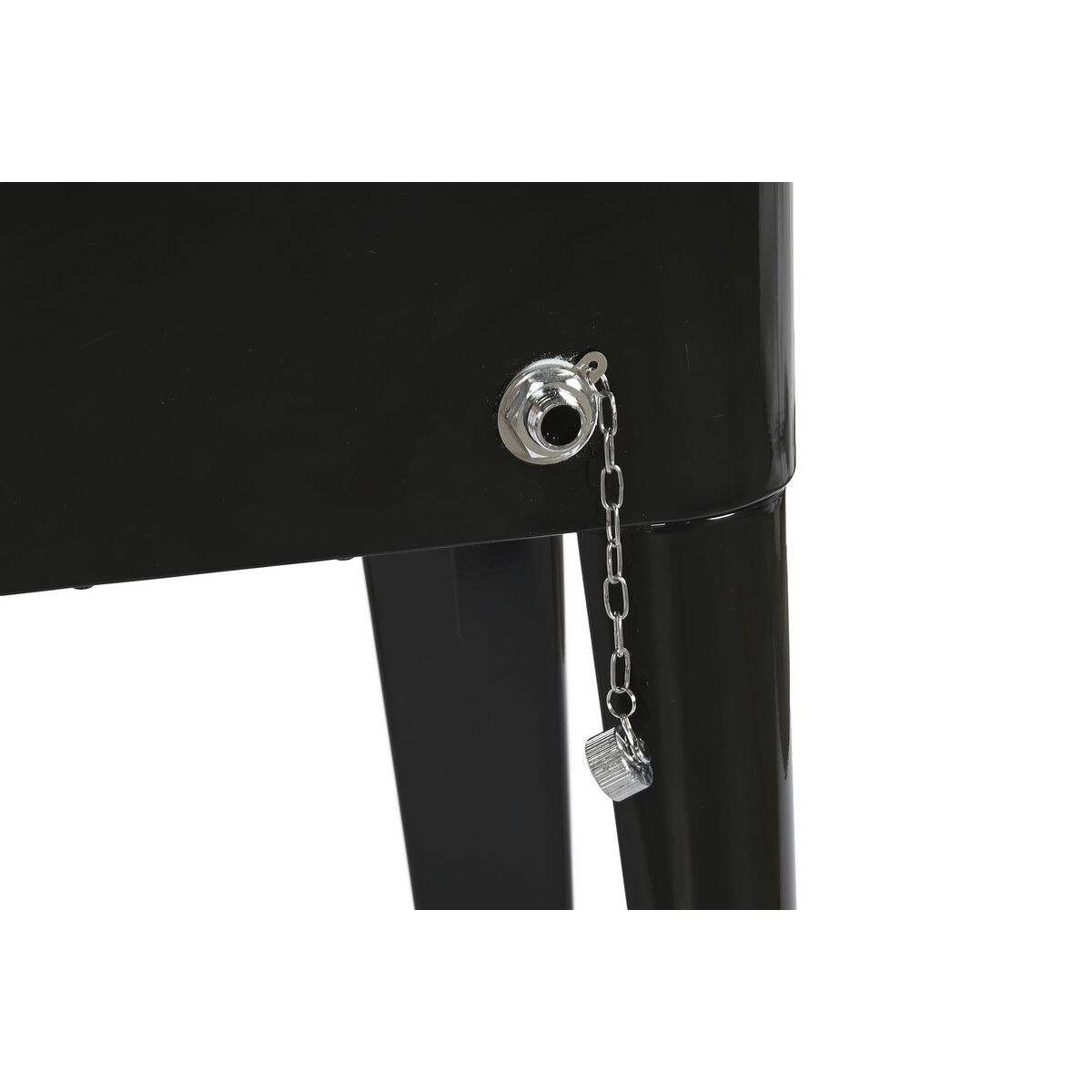 Bärbar kyl DKD Home Decor 74 x 43 x 83 cm Svart Stål Aluminium polypropen 56 L - 2
