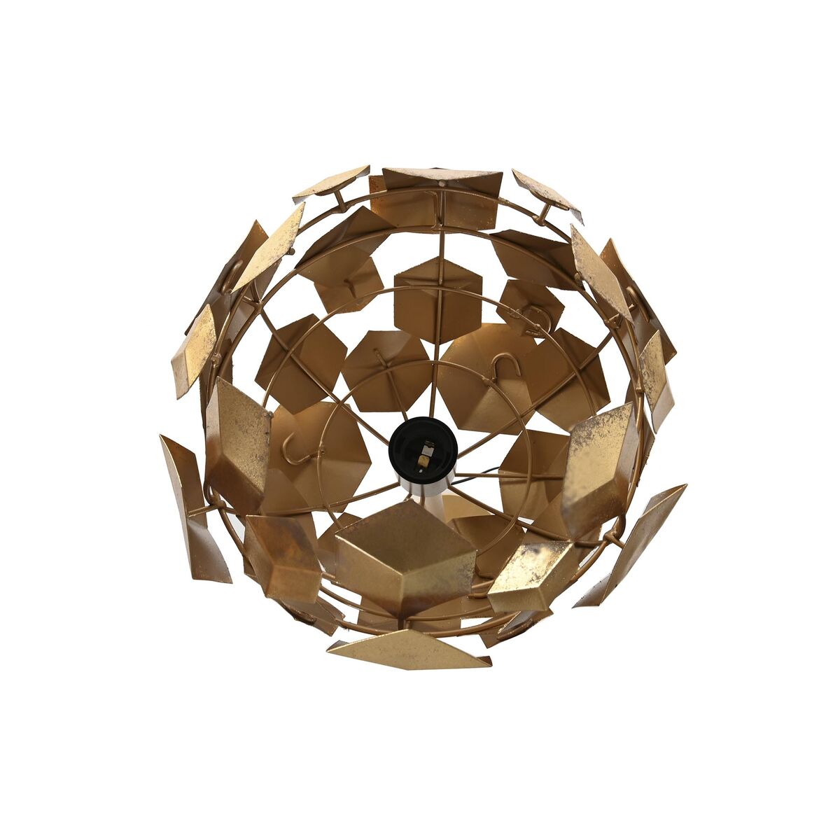Golvlampa DKD Home Decor Gyllene 28 x 28 x 103 cm - 14
