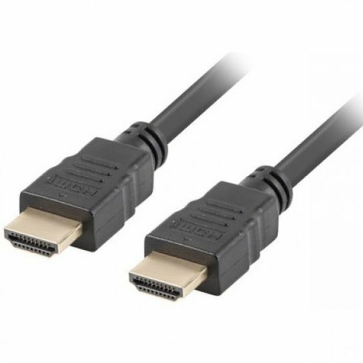 Kabel HDMI Lanberg CA-HDMI-11CC-0050-BK Svart 5 m 4K Ultra HD Hankontakt/Hankontakt