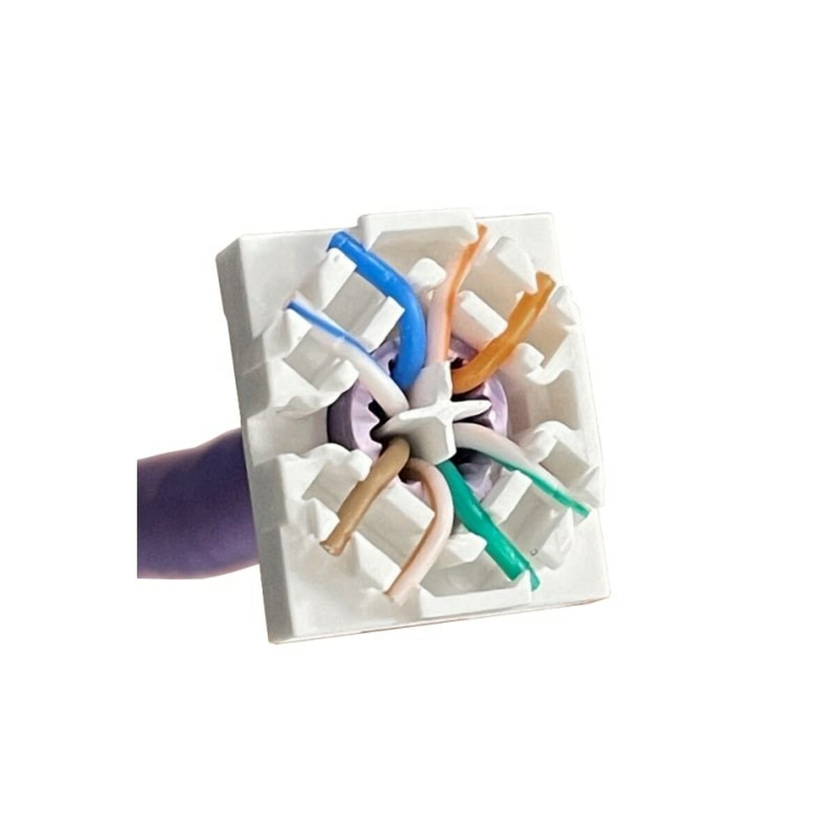Nätkabel UTP Styv Kategori 6 Alantec MB005-1 - 3