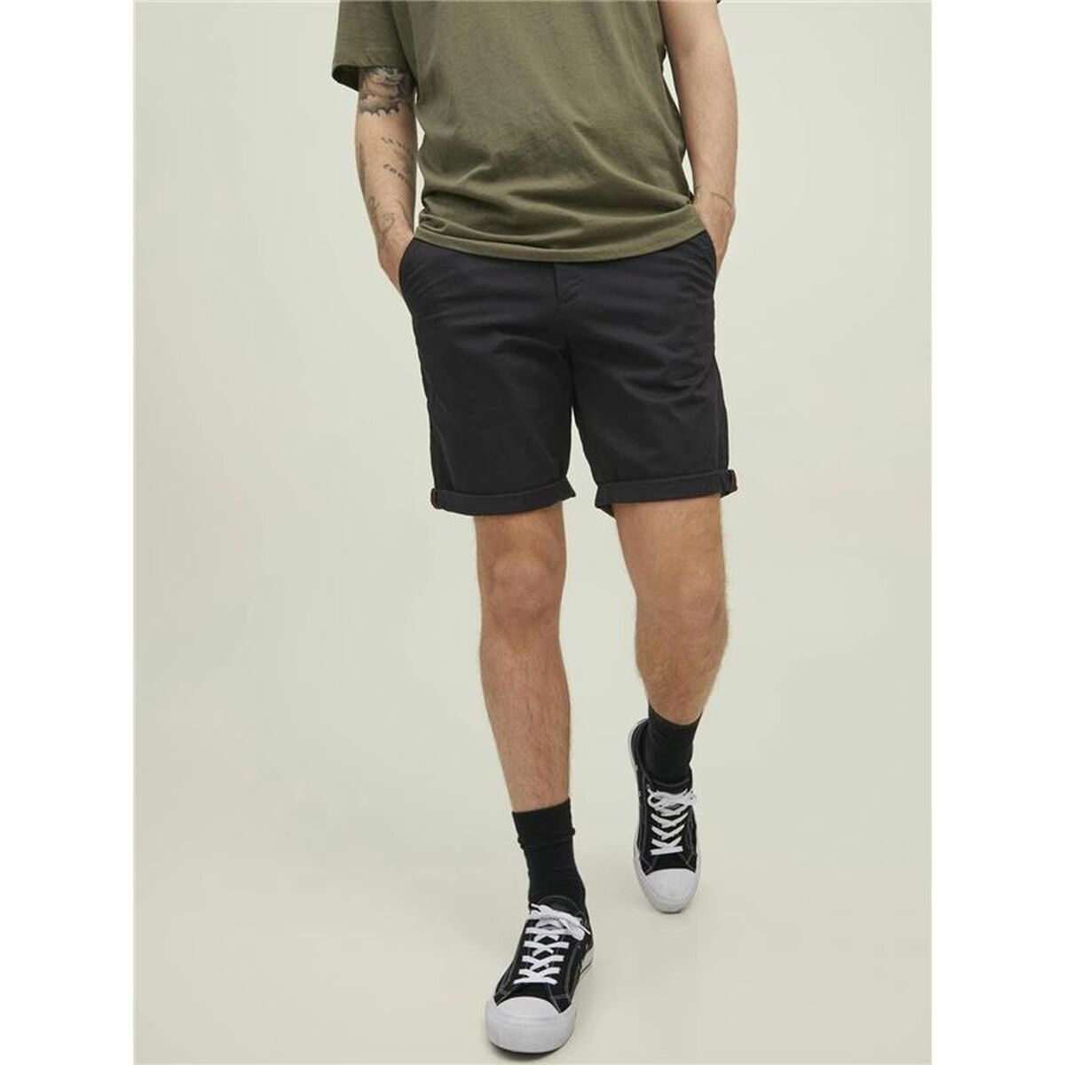 Byxor för vuxna Jack & Jones Jpstbowie Svart Män - 4