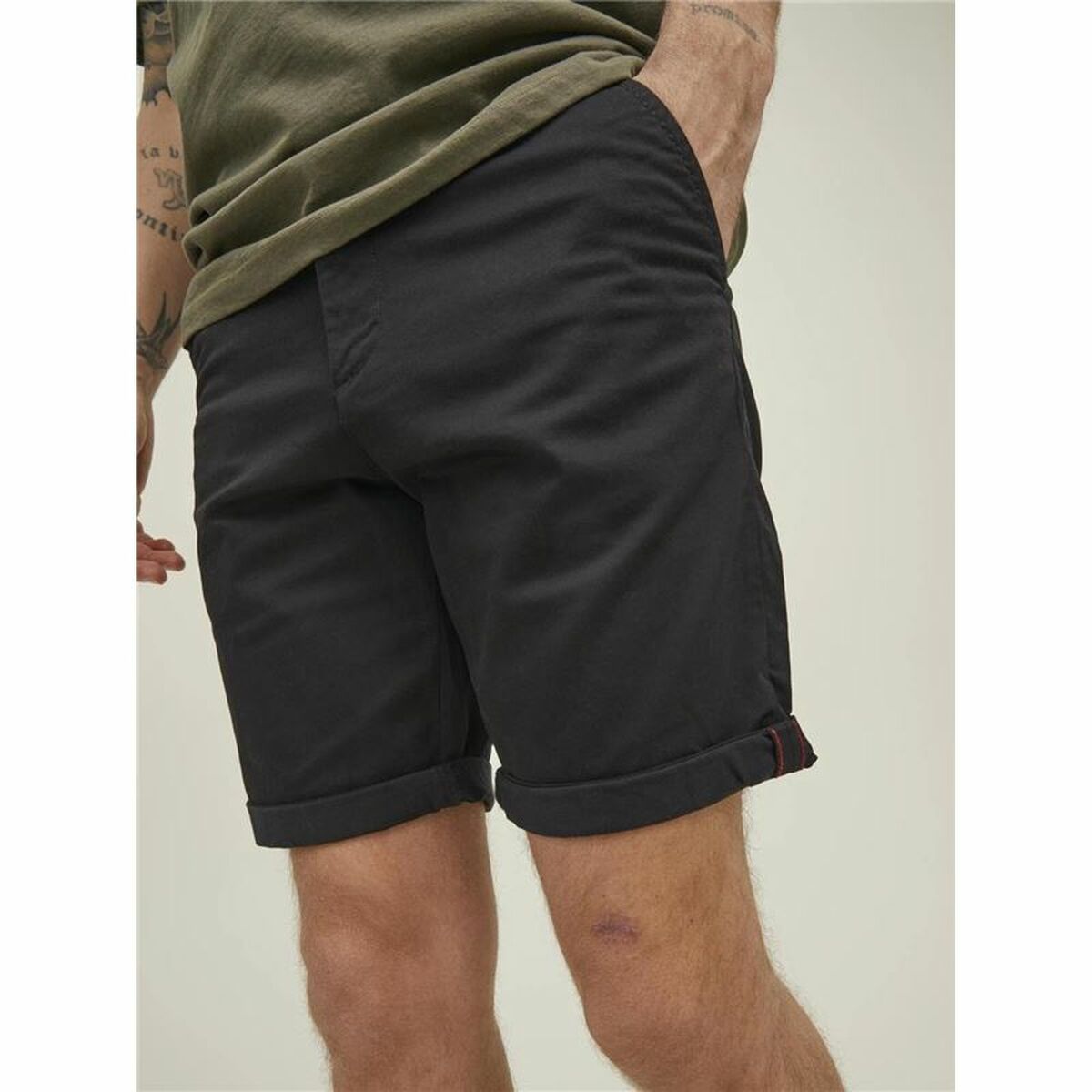 Byxor för vuxna Jack & Jones Jpstbowie Svart Män - 2