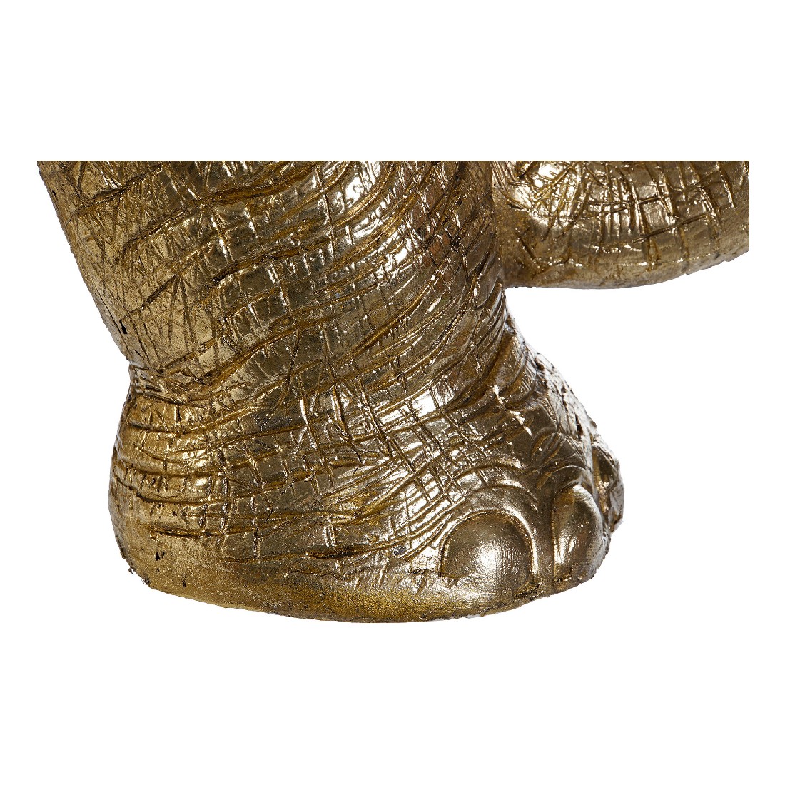 Prydnadsfigur DKD Home Decor RF-177265 Gyllene Harts Elefant Kolonial 83 x 32 x 56 cm - 3