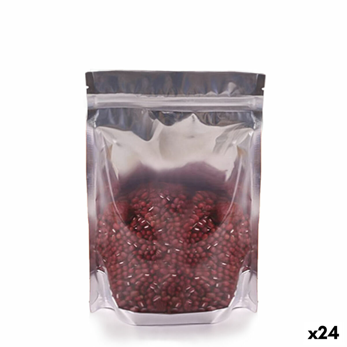 Set med återanvändningsbara livsmedelspåsar Algon 20 x 30 cm (24 antal) - 4