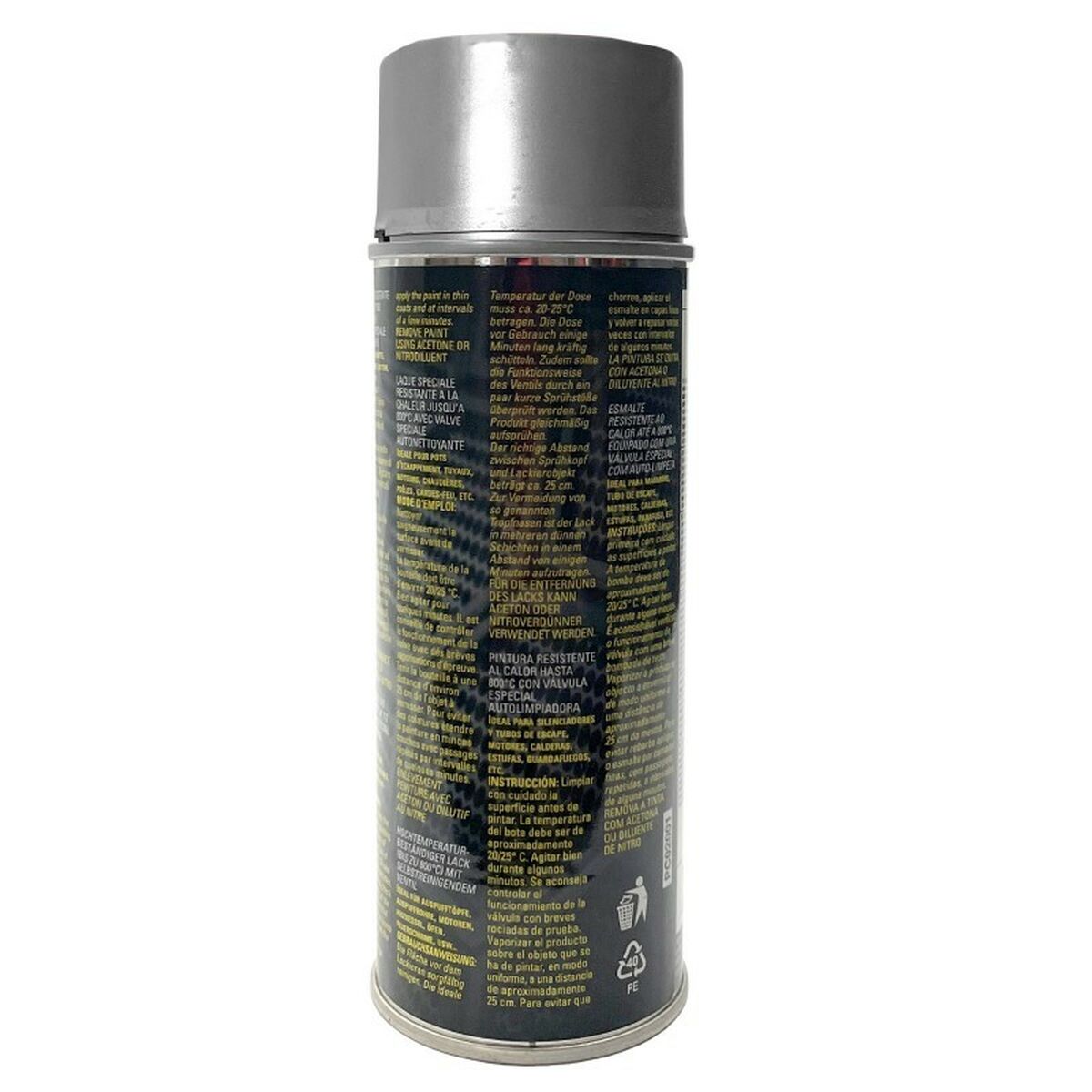 Sprejfärg OMP OMPPC02001000003 Bromsok 400 ml Silvrig - 3
