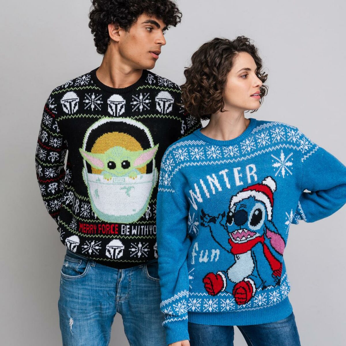 Tröja Unisex The Mandalorian Svart - 12