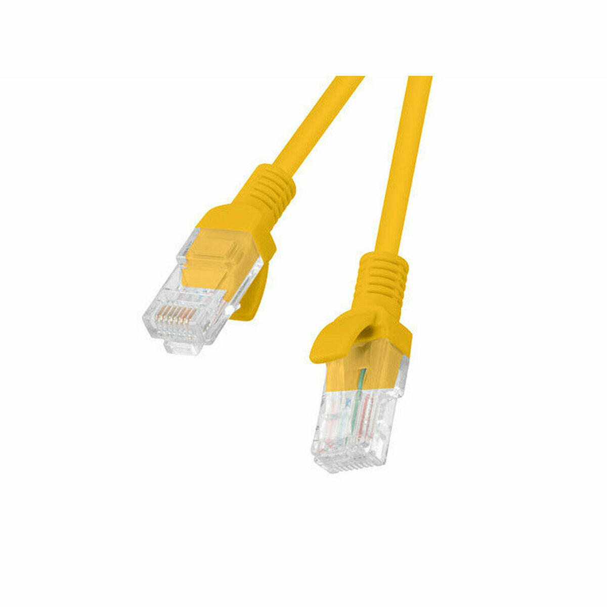 Nätkabel UTP Styv Kategori 6e Lanberg PCU6-10CC-0100-O Orange 1 m