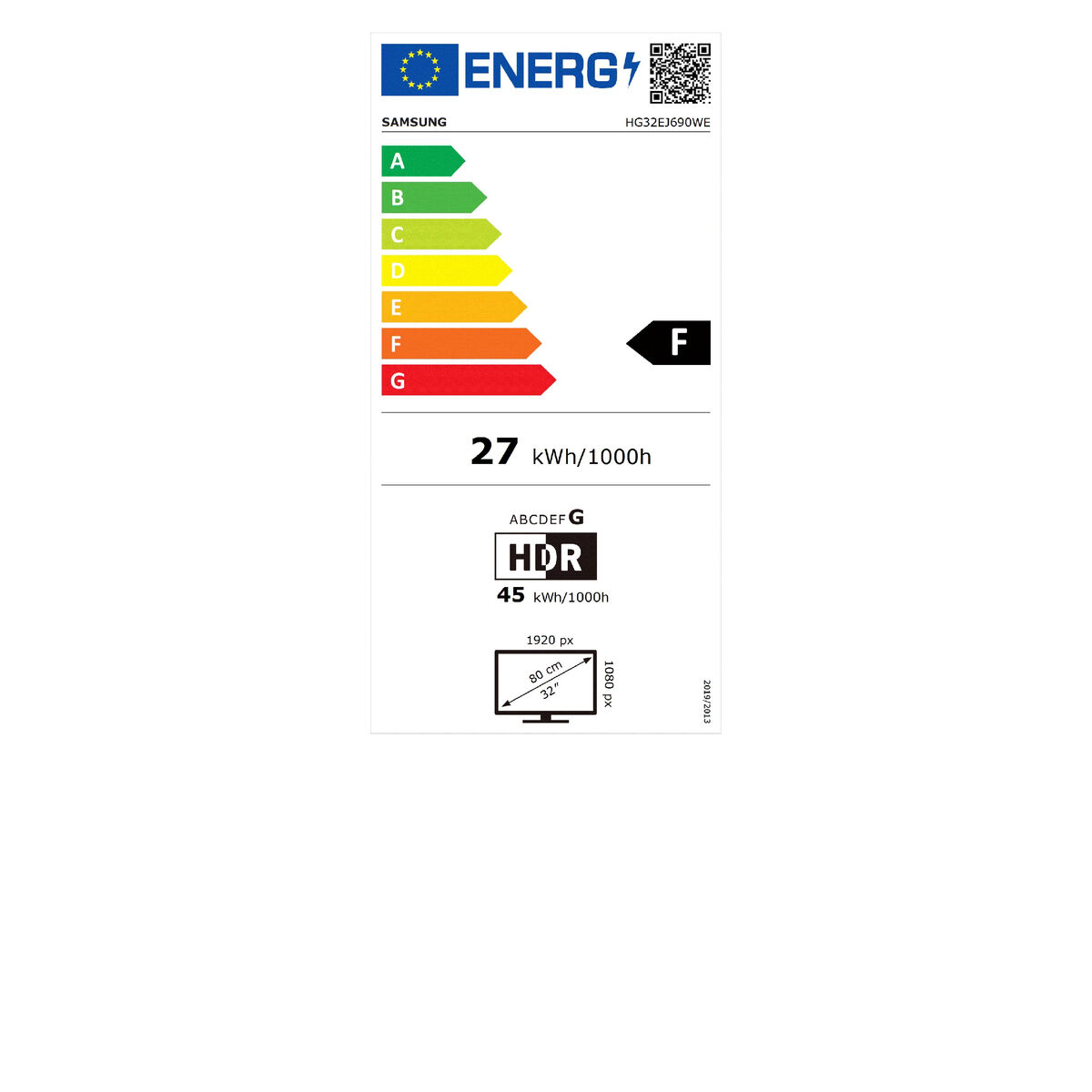 Smart TV Samsung HG32EJ690WEXEN Full HD 32" HDR QLED Hotel TV - 8