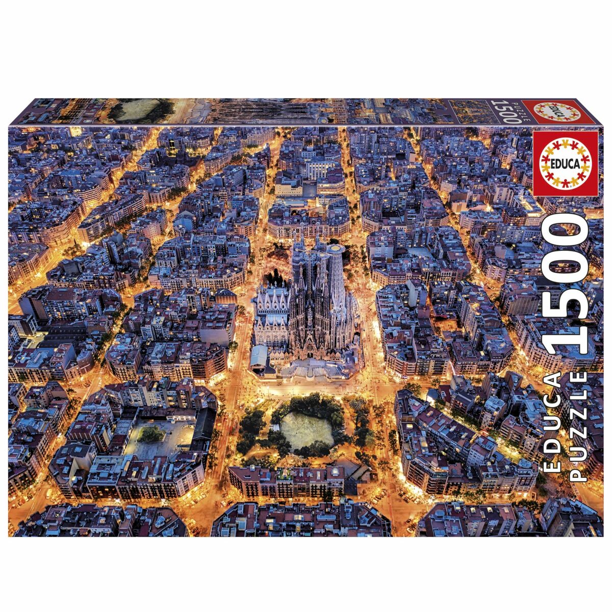 Pussel Educa Barcelona 1500 Delar - 2