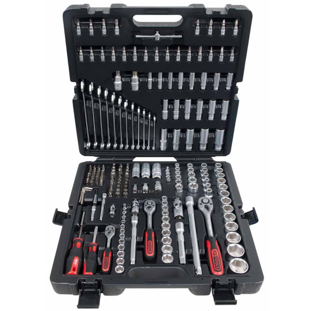 KS Tools Hyls- och bitssats 216 delar 1/4" + 3/8" + 1/2" 917.0216 - 2