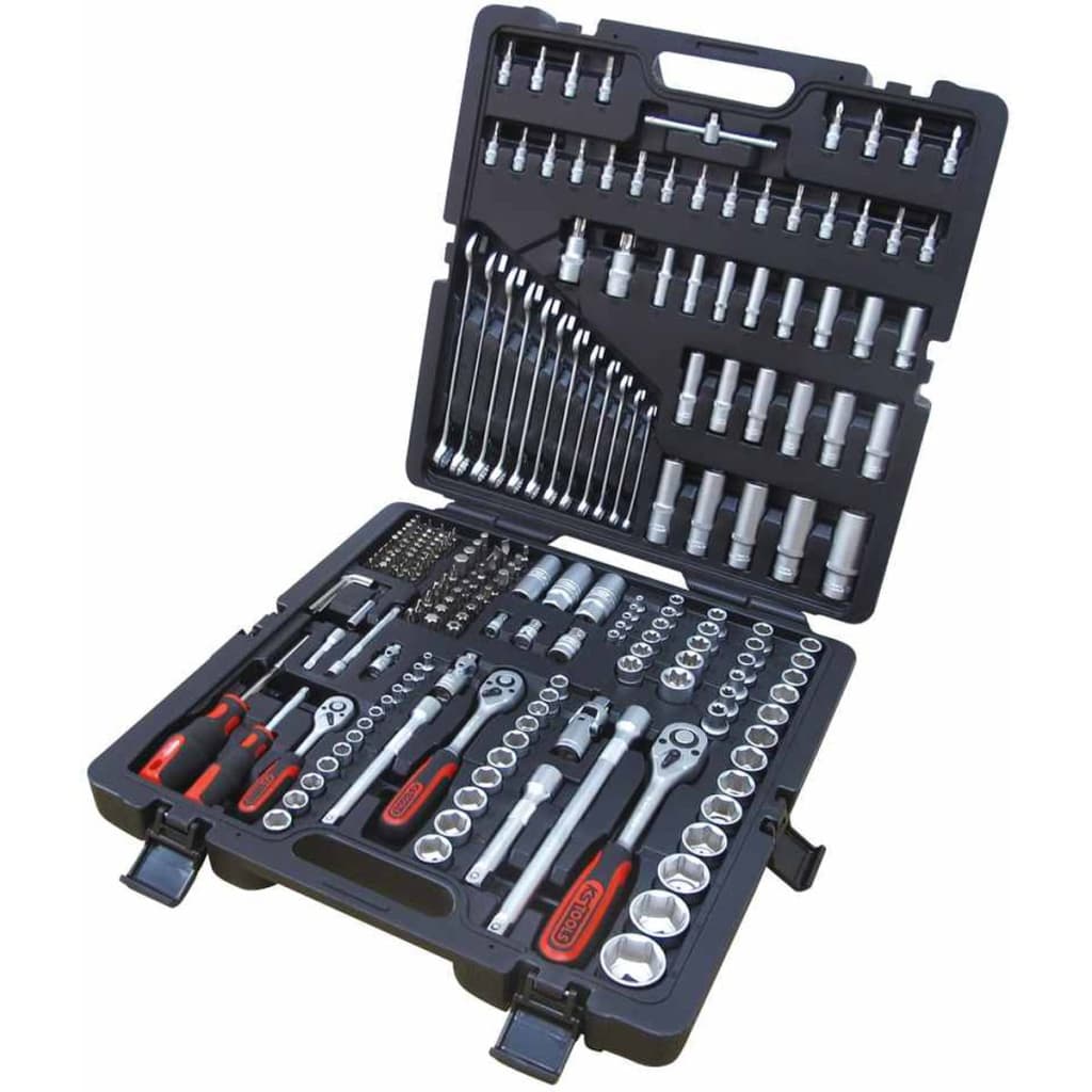 KS Tools Hyls- och bitssats 216 delar 1/4" + 3/8" + 1/2" 917.0216