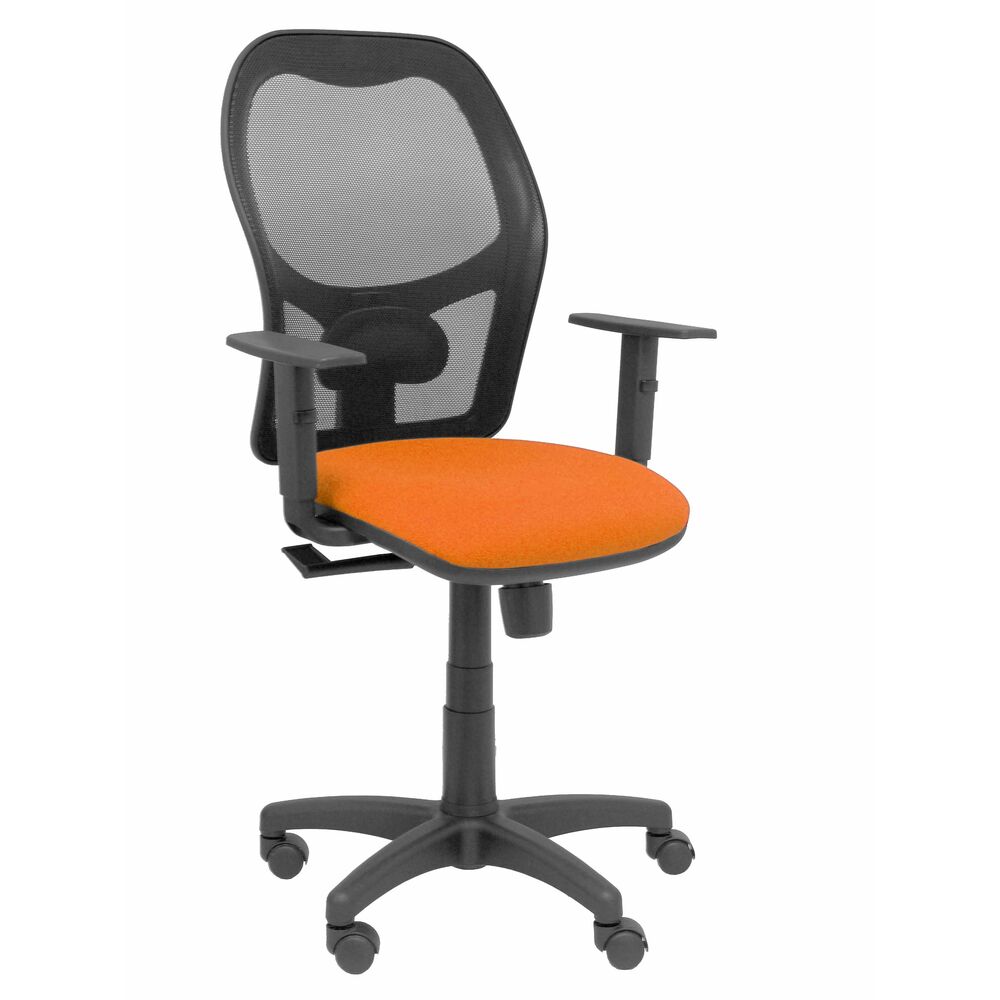 Kontorsstol Piqueras y Crespo 8B10CRN Orange Ljus orange Med armstöd