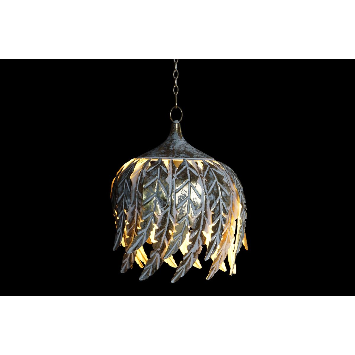 Taklampa DKD Home Decor Grå 220 V 50 W (33 x 33 x 40 cm) - 15