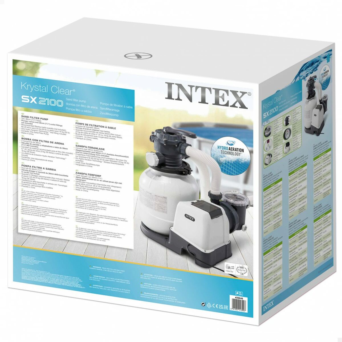 Reningsverk för simbassäng Intex 26646 - 2