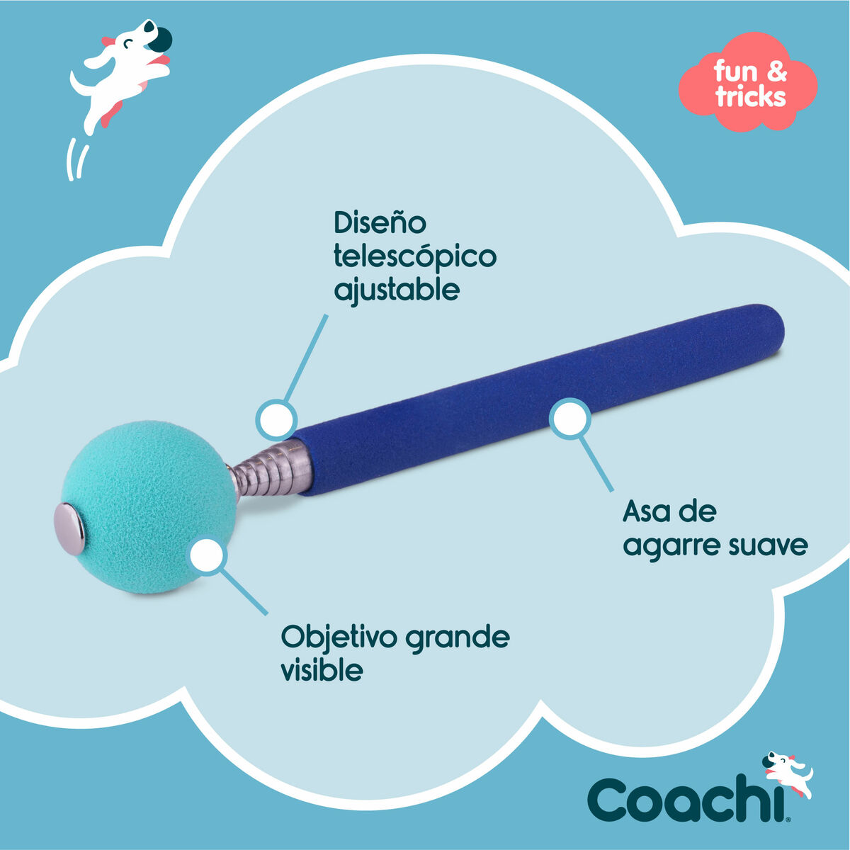 Training toy Coachi Stick Blå - 6