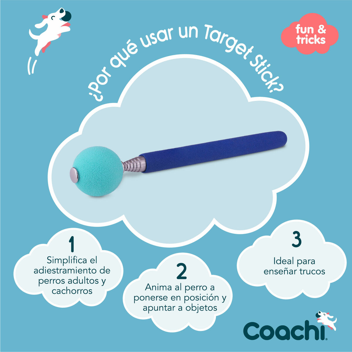 Training toy Coachi Stick Blå - 7